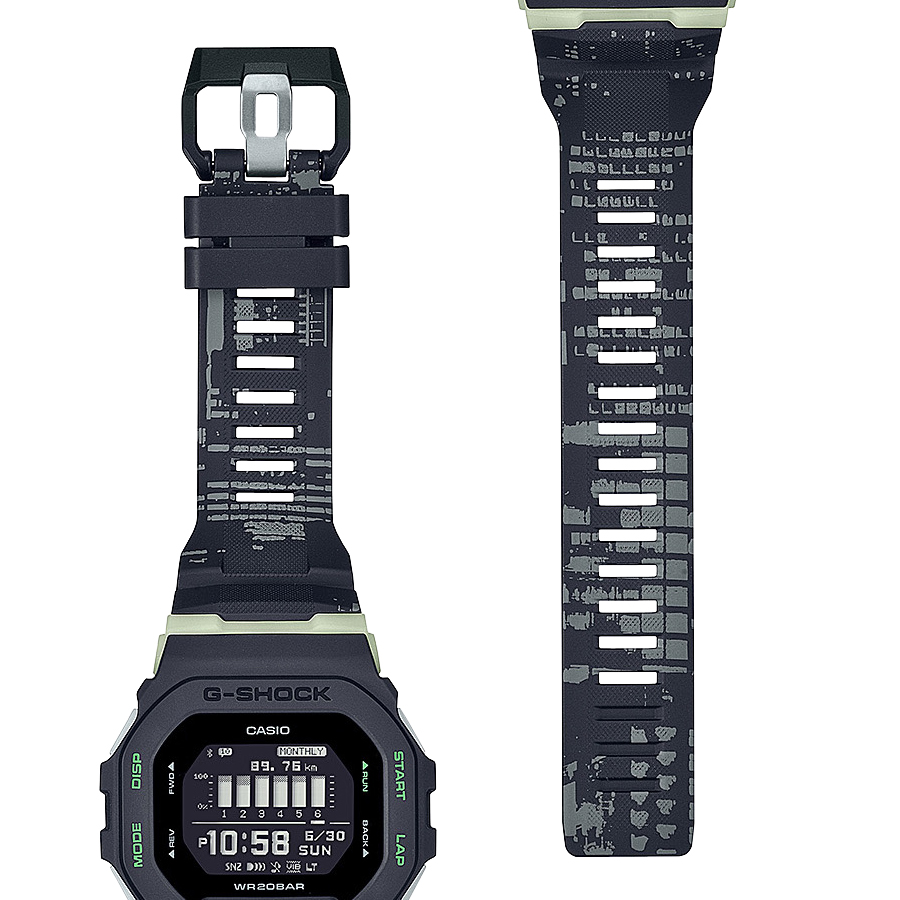 G-SHOCK G-SQUAD ナイトラン GBD-200LM-1JF メンズ 腕時計 電池
