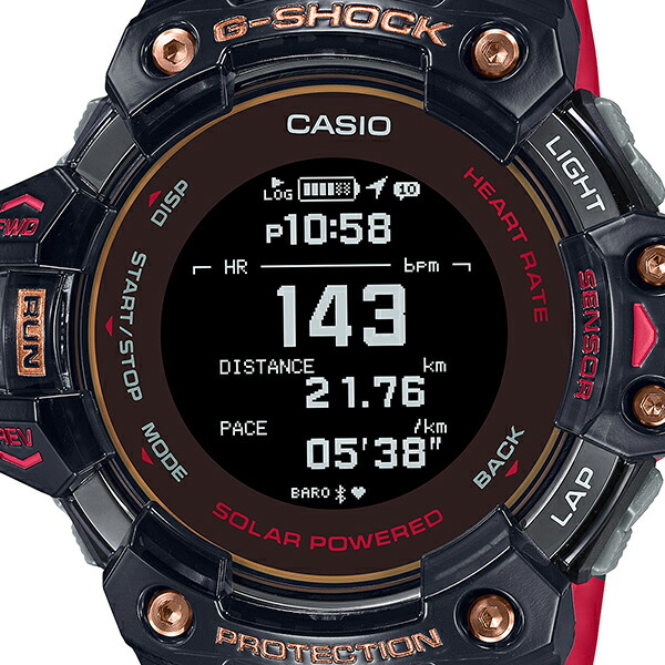 G-SHOCK G-SQUAD GBD-H1000-4A1JR メンズ 腕時計 デジタル スケルトン