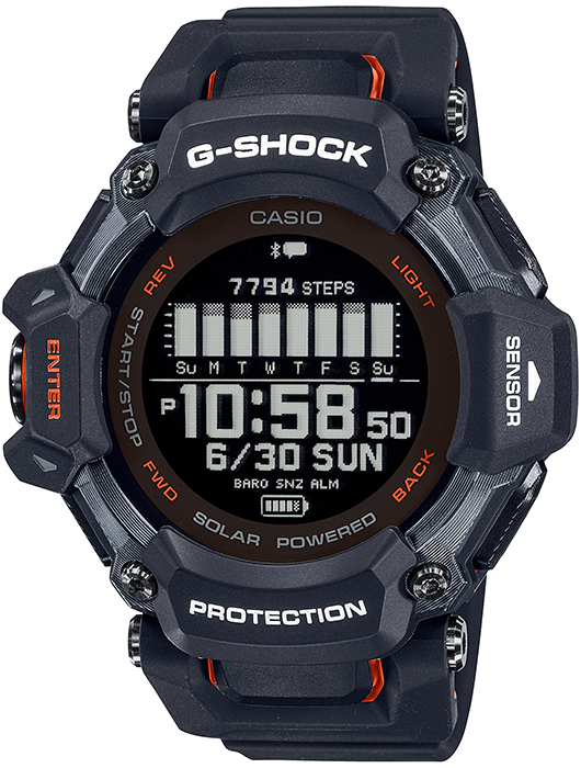 G-SHOCK G-SQUAD GBD-H2000シリーズ GBD-H2000-1AJR メンズ 腕時計 GPS ソーラー Bluetooth デジタル 反転液晶 国内正規品 カシオ｜theclockhouse｜02