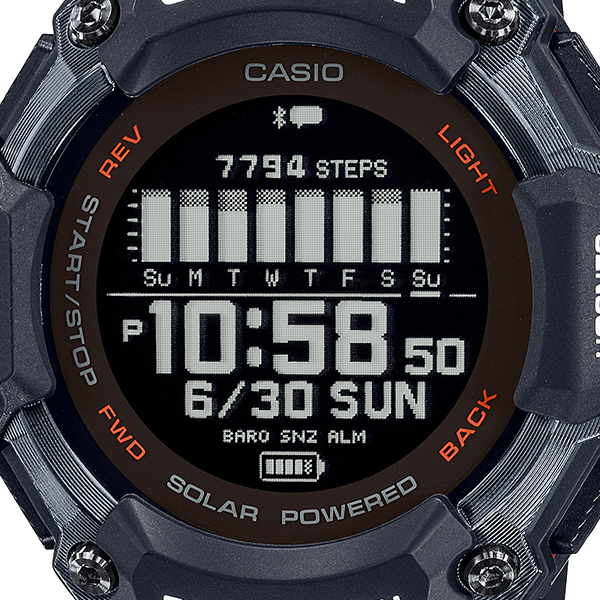 G-SHOCK G-SQUAD GBD-H2000シリーズ GBD-H2000-1AJR メンズ 腕時計 GPS