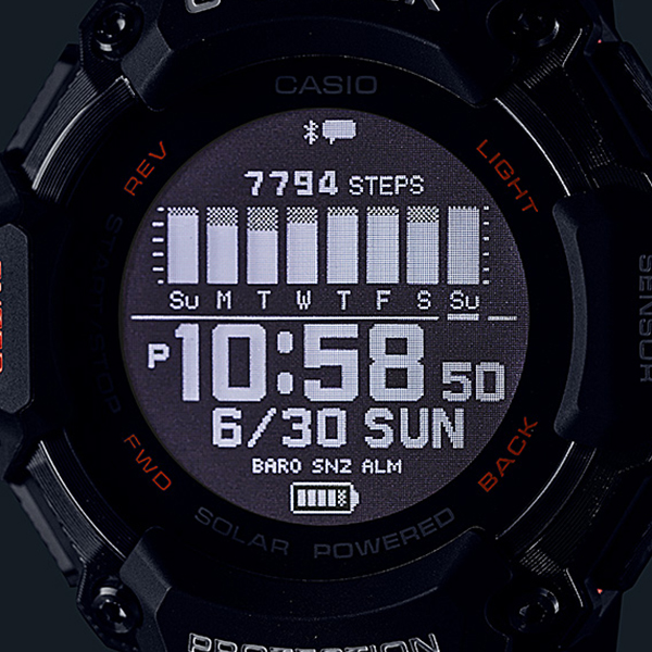 G-SHOCK G-SQUAD GBD-H2000シリーズ GBD-H2000-1AJR メンズ 腕時計 GPS ソーラー Bluetooth デジタル 反転液晶 国内正規品 カシオ｜theclockhouse｜08