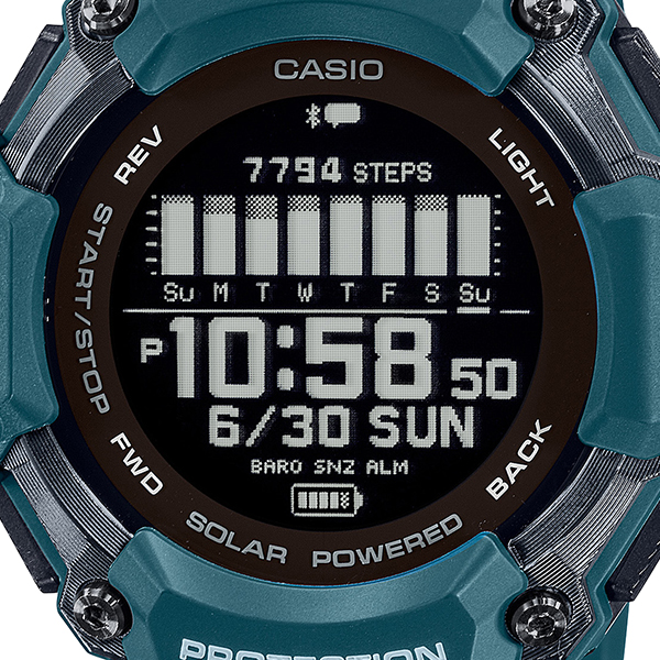 G-SHOCK G-SQUAD GBD-H2000シリーズ GBD-H2000-2JR メンズ 腕時計 GPS