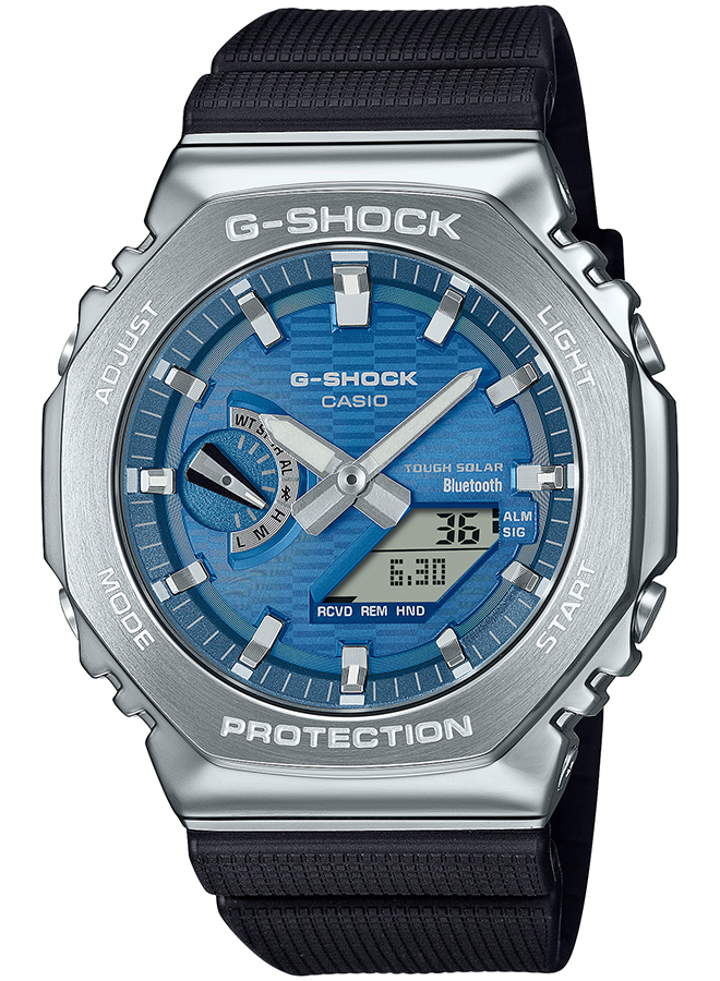 G-SHOCK 8月8日発売 メタルカバード オクタゴン GBM-2100A-2BJF