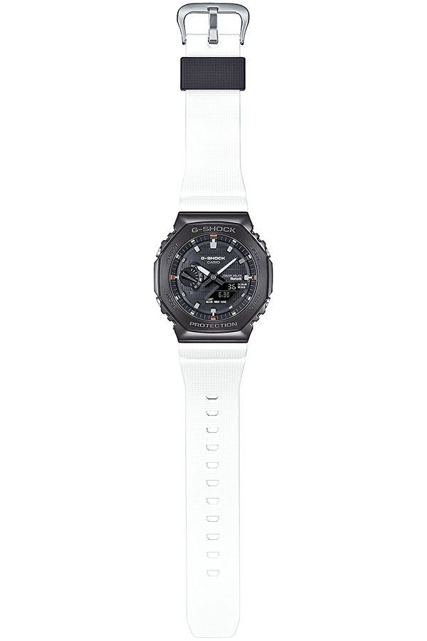 5月30日発売/予約 G-SHOCK メタルカバード 2100 GBM-2100B-7AJF メンズ 腕時計 ソーラー Bluetooth オクタゴン アナデジ 樹脂バンド 国内正規品 カシオ 八角形 | G-SHOCK | 08