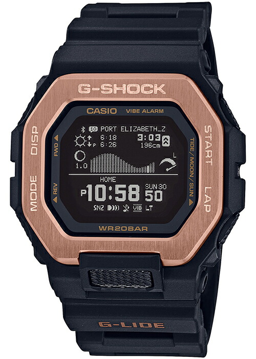 G-SHOCK G-LIDE ナイトサーフィン GBX-100NS-1JF メンズ 腕時計