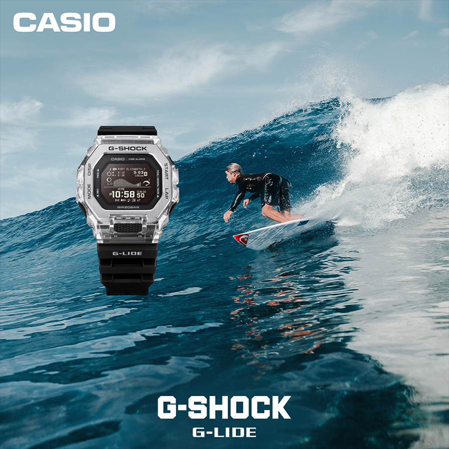 G-SHOCK G-LIDE Gleaming Wave GBX-100S-1JF メンズ 腕時計 電池