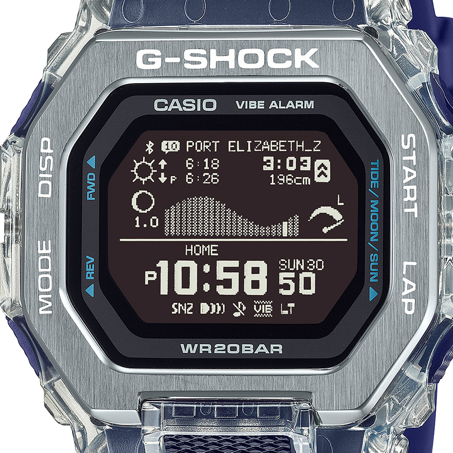 G-SHOCK G-LIDE Gleaming Wave GBX-100S-2JF メンズ 腕時計 電池