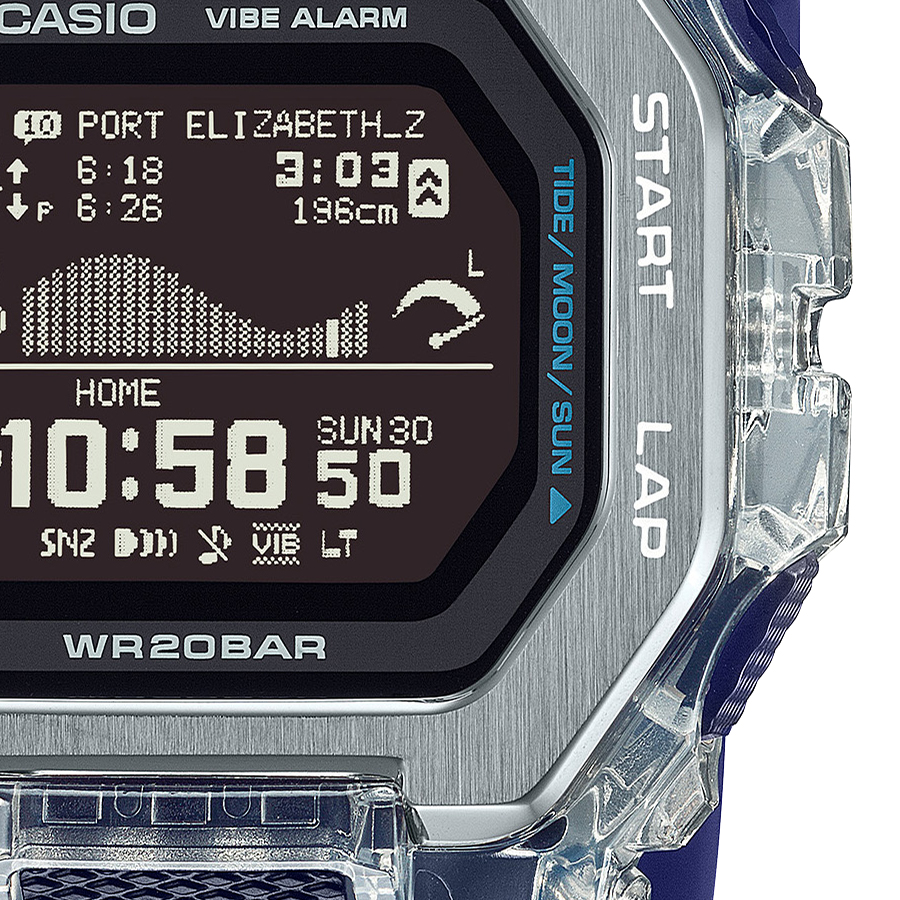 G-SHOCK G-LIDE Gleaming Wave GBX-100S-1JF メンズ 腕時計 電池式