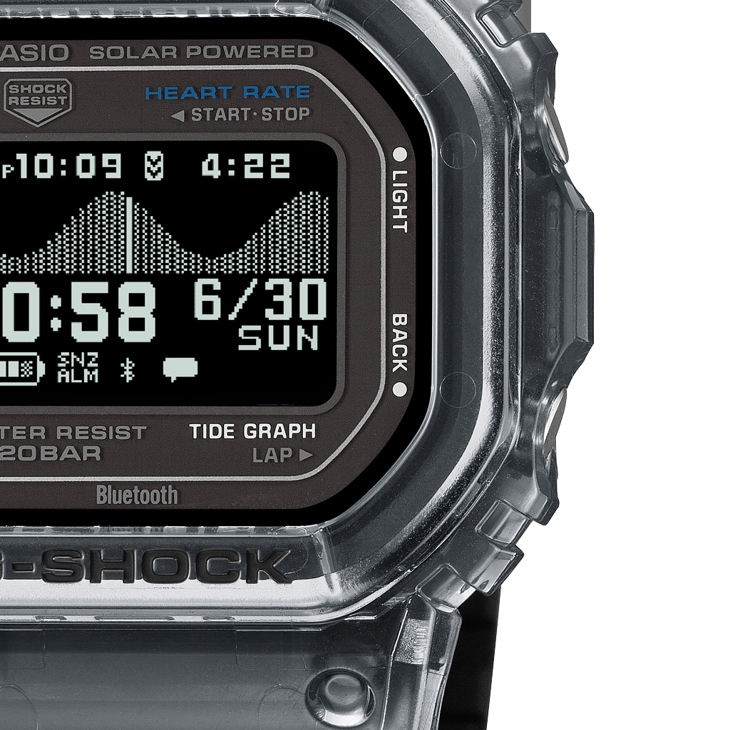 G-SHOCK 5月15日発売 G-LIDE 心拍計測 歩数計測 GBX-H5600-1JR メンズ