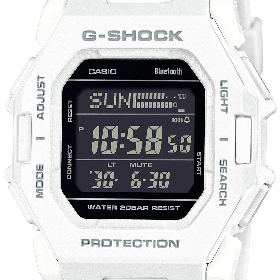 G-SHOCK GD-B500シリーズ ミニマルデザイン 小型 GD-B500-7JF メンズ レディース 腕時計 電池式 Bluetooth  デジタル 反転液晶 国内正規品