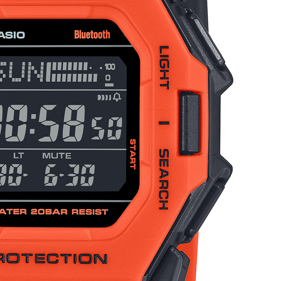 G-SHOCK GD-B500シリーズ オレンジ GD-B500FL-4JF メンズ