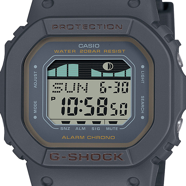 G-SHOCK G-LIDE ミッドサイズ GLX-S5600-1JF メンズ レディース 腕時計 電池式 デジタル スクエア 国内正規品 カシオ