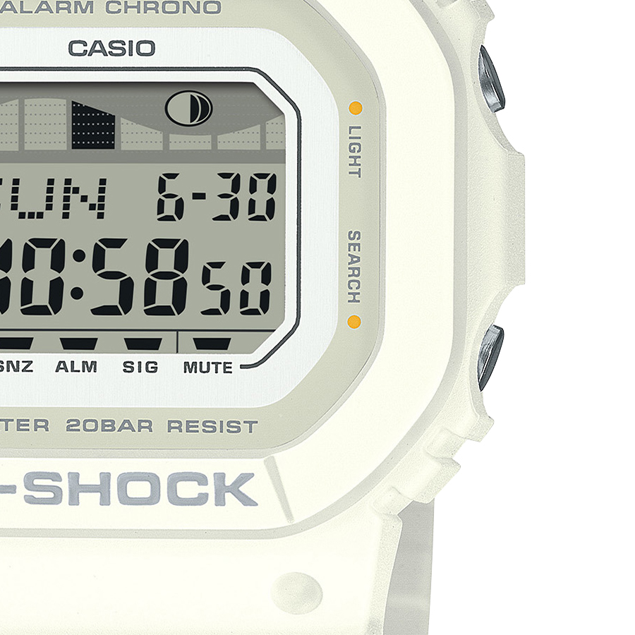 5月17日発売 G-SHOCK G-LIDE ミッドサイズ GLX-S5600-7BJF メンズ レディース 腕時計 電池式 デジタル スクエア ホワイト 国内正規品 カシオ｜theclockhouse｜05