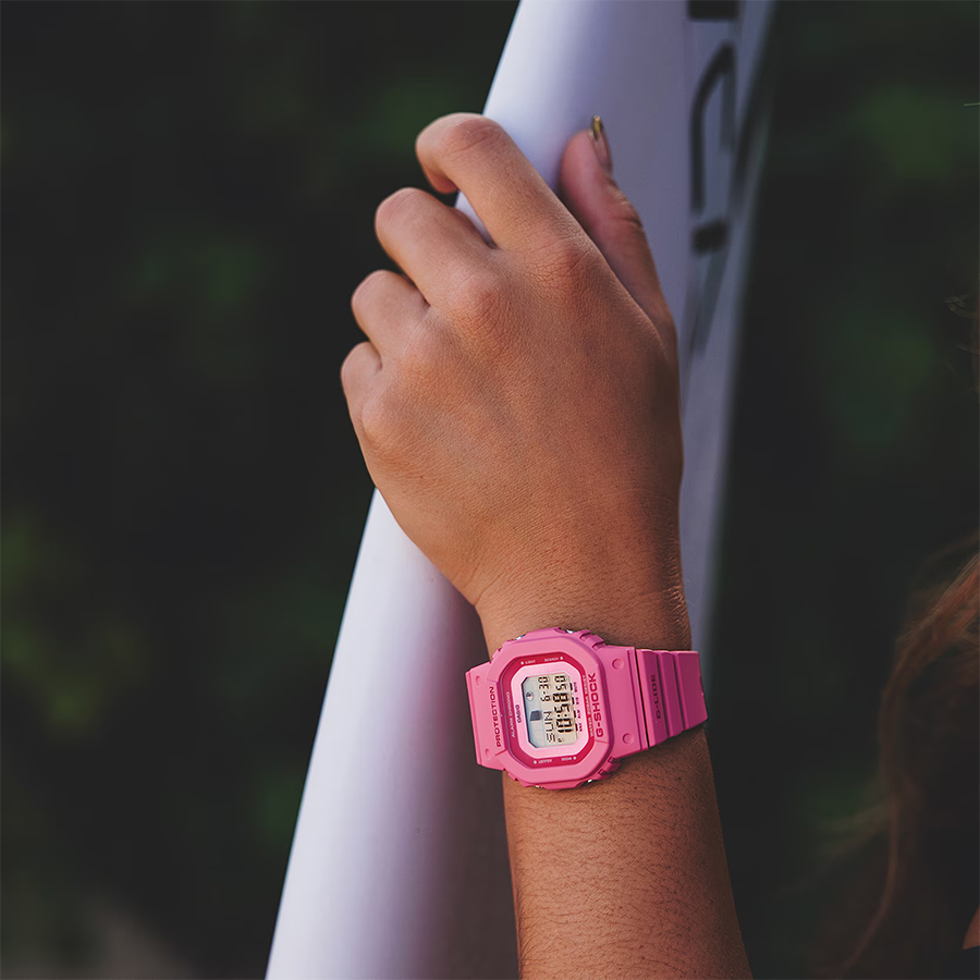 G-SHOCK G-LIDE ミッドサイズ ブライトフラワーカラー カンヒザクラ