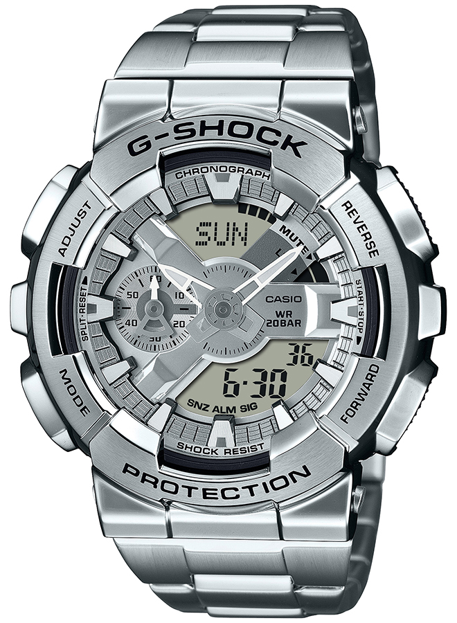 G-SHOCK 3月14日発売 メタルカバード 110シリーズ メタルバンド