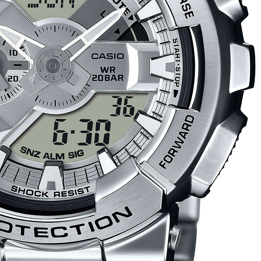 G-SHOCK メタルカバード 110シリーズ メタルバンドモデル GM