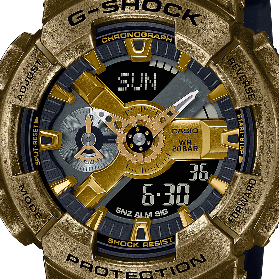G-SHOCK スチームパンク GM-110VG-1A9JR メンズ 腕時計 電池式 