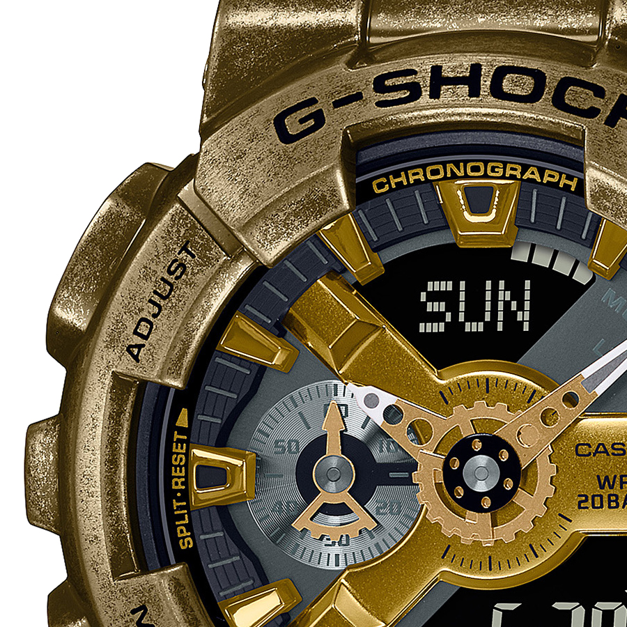 G-SHOCK スチームパンク GM-110VG-1A9JR メンズ 腕時計 電池式 