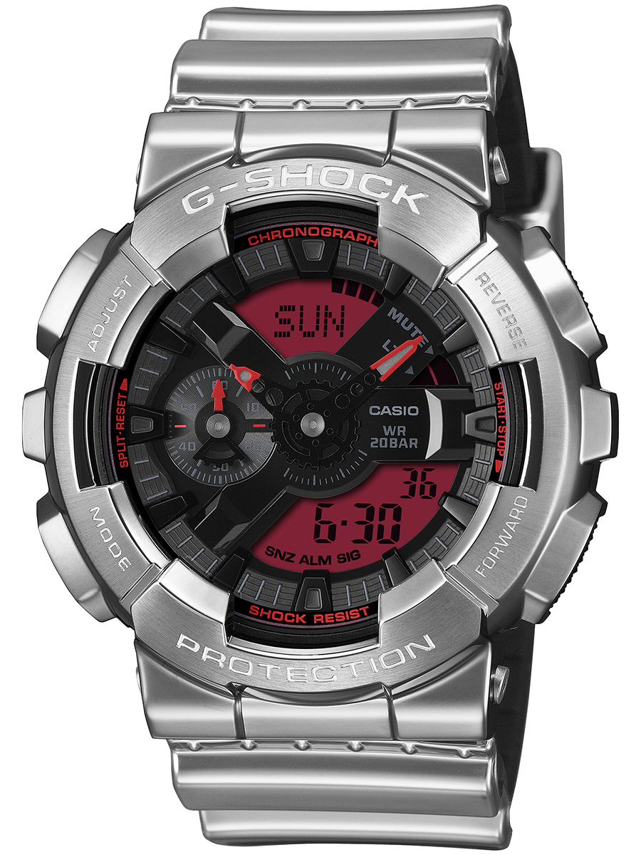 G-SHOCK メタルカバード ファインメタリック シルバー GM-110YRA-8AJF