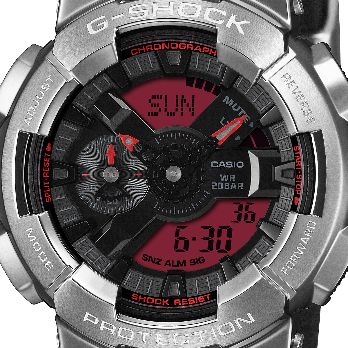 G-SHOCK メタルカバード ファインメタリック シルバー GM-110YRA-8AJF