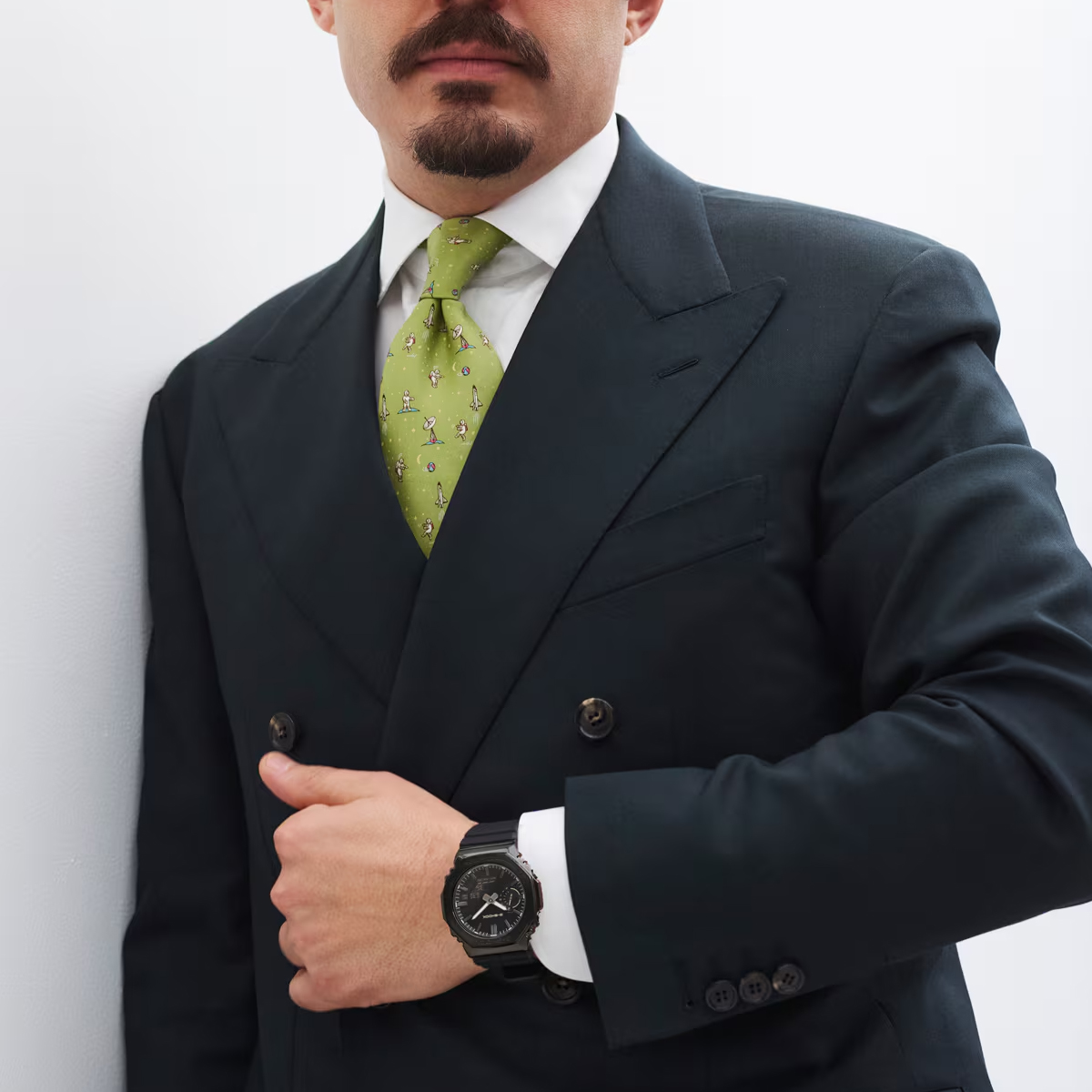 6月19日発売/予約 G-SHOCK メタルカバード リュクスブラック GM-2100LXB-1AJF メンズ 腕時計 電池式 アナデジ 樹脂バンド 反転液晶 国内正規品 カシオの画像