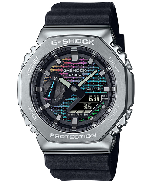 G-SHOCK レインボー ブリック ウォール GA-2100RW-1AJF メンズ
