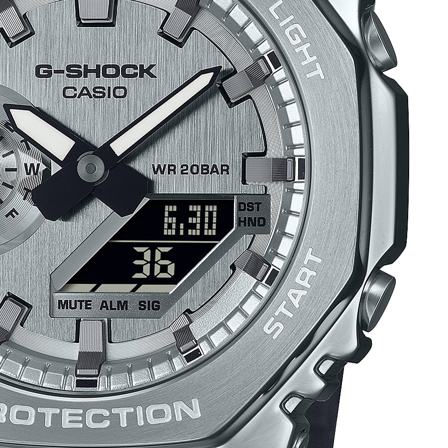G-SHOCK メタルカバード ファインメタリック シルバー GM-2100YM-8AJF