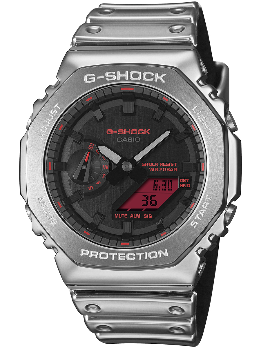 G-SHOCK メタルカバード ファインメタリック シルバー GM-2100YRA-8AJF