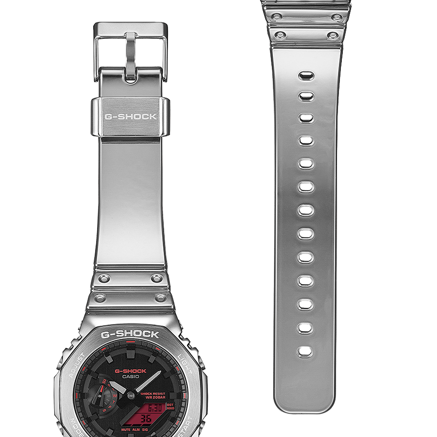 G-SHOCK メタルカバード ファインメタリック シルバー GM-2100YRA-8AJF