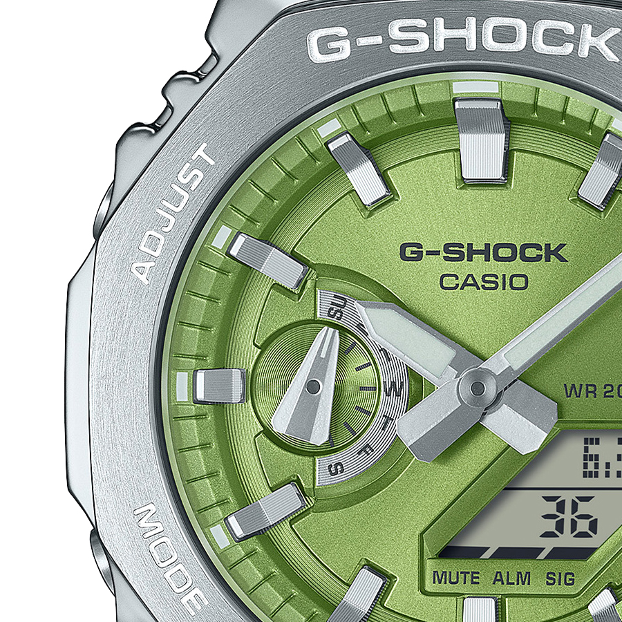 G-SHOCK メタルカバード GM-2110D-3AJF メンズ 腕時計 電池式 アナデジ