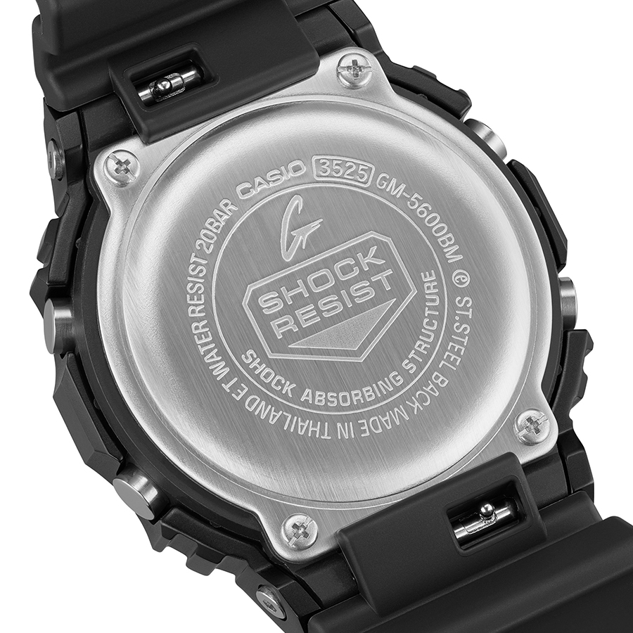 G-SHOCK メタルカバード チェッカリングパターン GM-5600BM-1JF メンズ