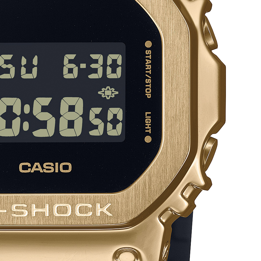G-SHOCK メタルカバード 5600 GM-5600UG-9JF メンズ 腕時計 電池式 デジタル スクエア ゴールド 反転液晶 国内正規品 カシオ｜theclockhouse｜05