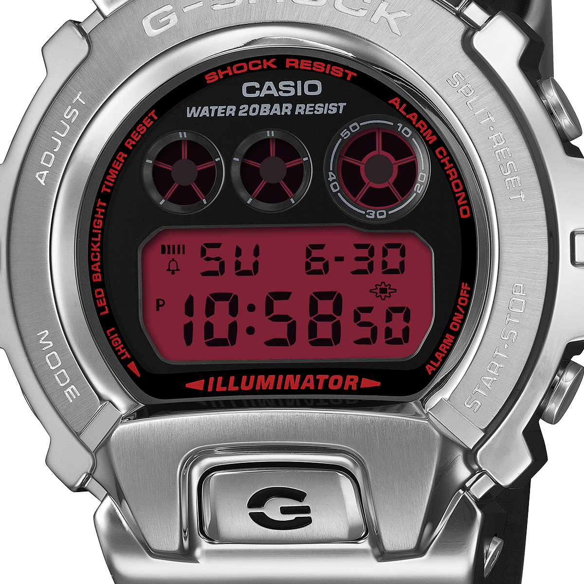 G-SHOCK メタルカバード ファインメタリック シルバー GM-6900YRA-8JF