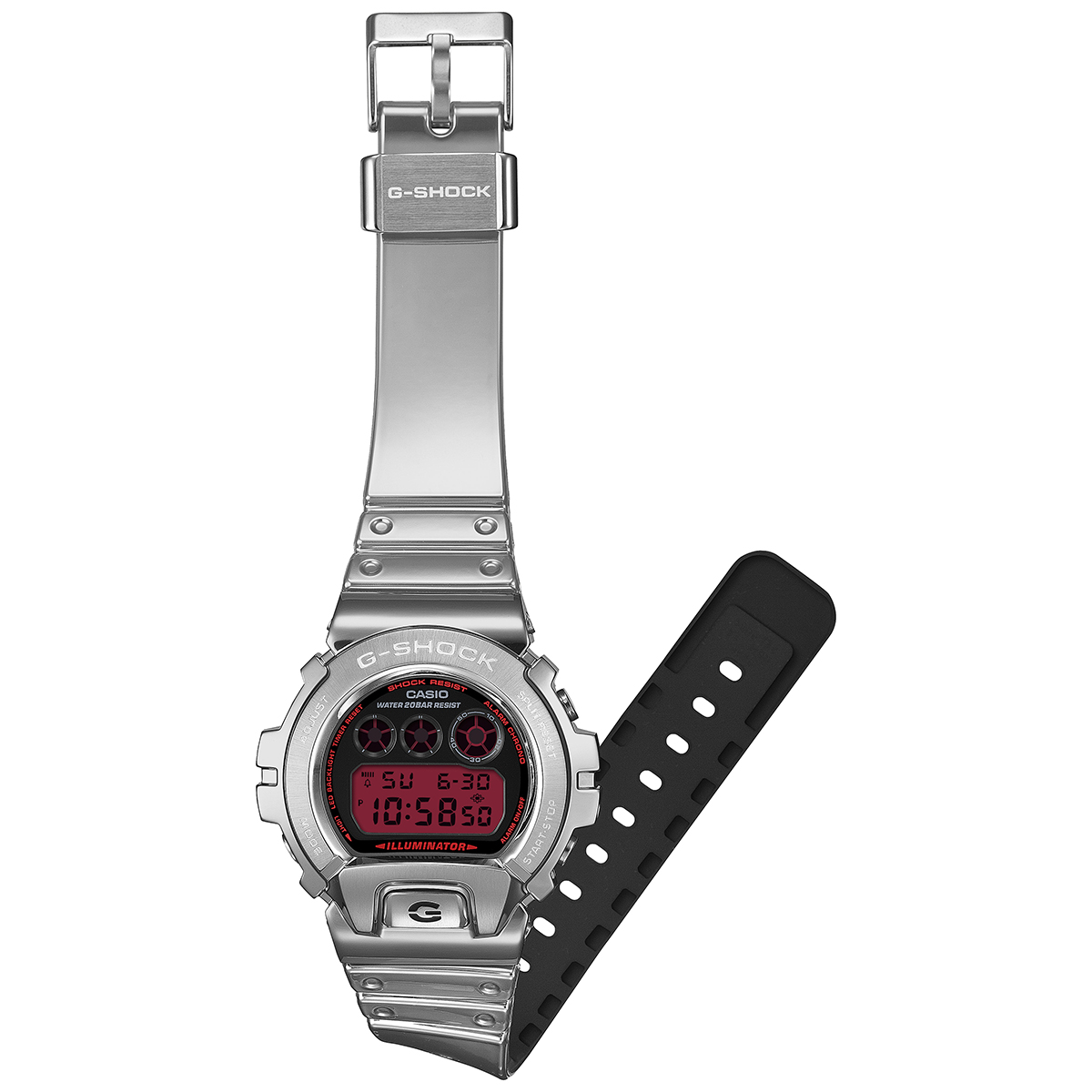 G-SHOCK メタルカバード ファインメタリック シルバー GM-6900YRA-8JF