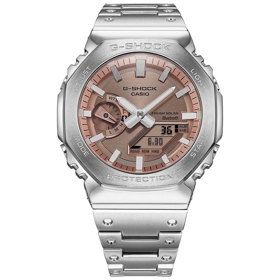 G-SHOCK フルメタル ブルーアクセント GM-B2100AD-2AJF メンズ 腕時計