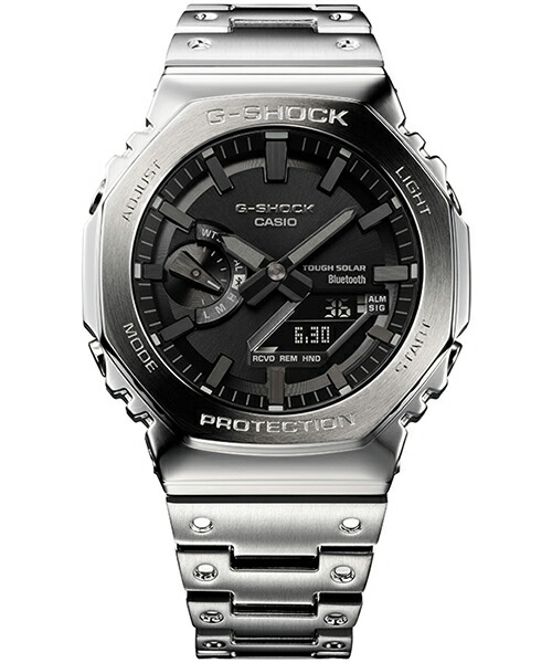 G-SHOCK フルメタル 2100シリーズ オクタゴン シルバー GM