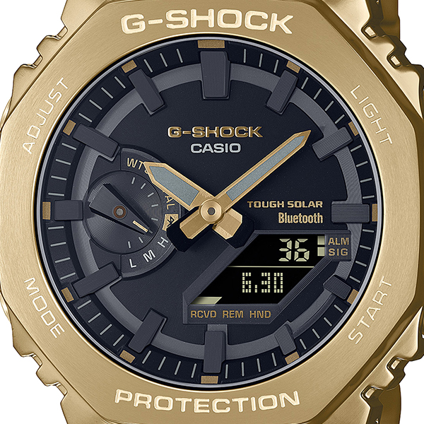 G-SHOCK フルメタル 2100シリーズ ゴールド GM-B2100GD-9AJF メンズ