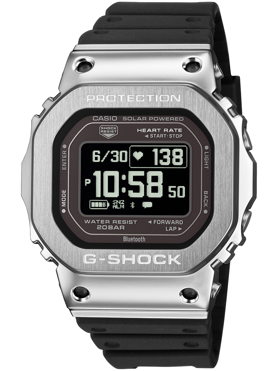G-SHOCK メタルカバード G-SQUAD 心拍計測 血中酸素 GM-H5600-1JR