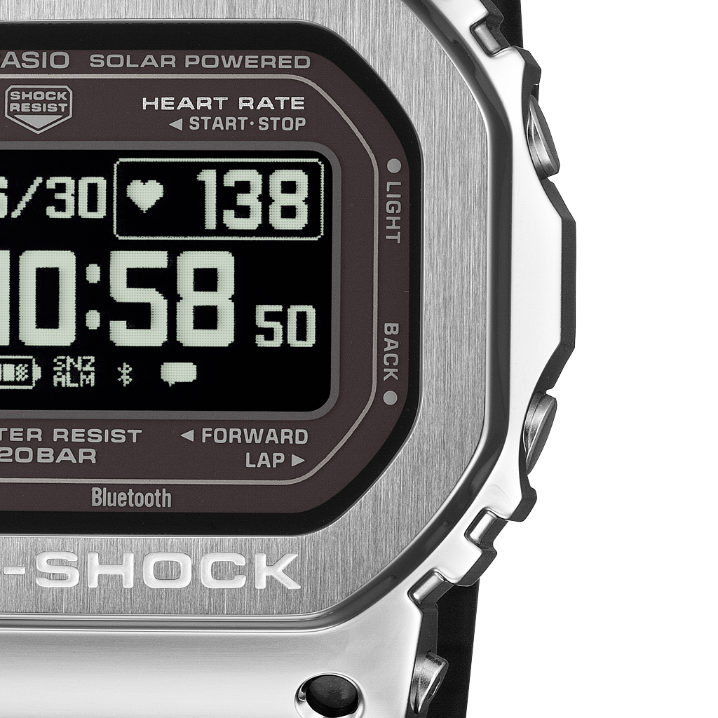 G-SHOCK メタルカバード G-SQUAD 心拍計測 血中酸素 GM-H5600-1JR