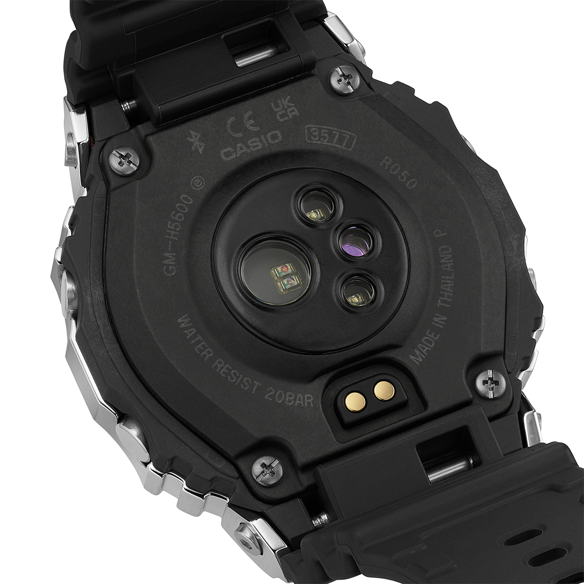 G-SHOCK メタルカバード G-SQUAD 心拍計測 血中酸素 GM-H5600-1JR