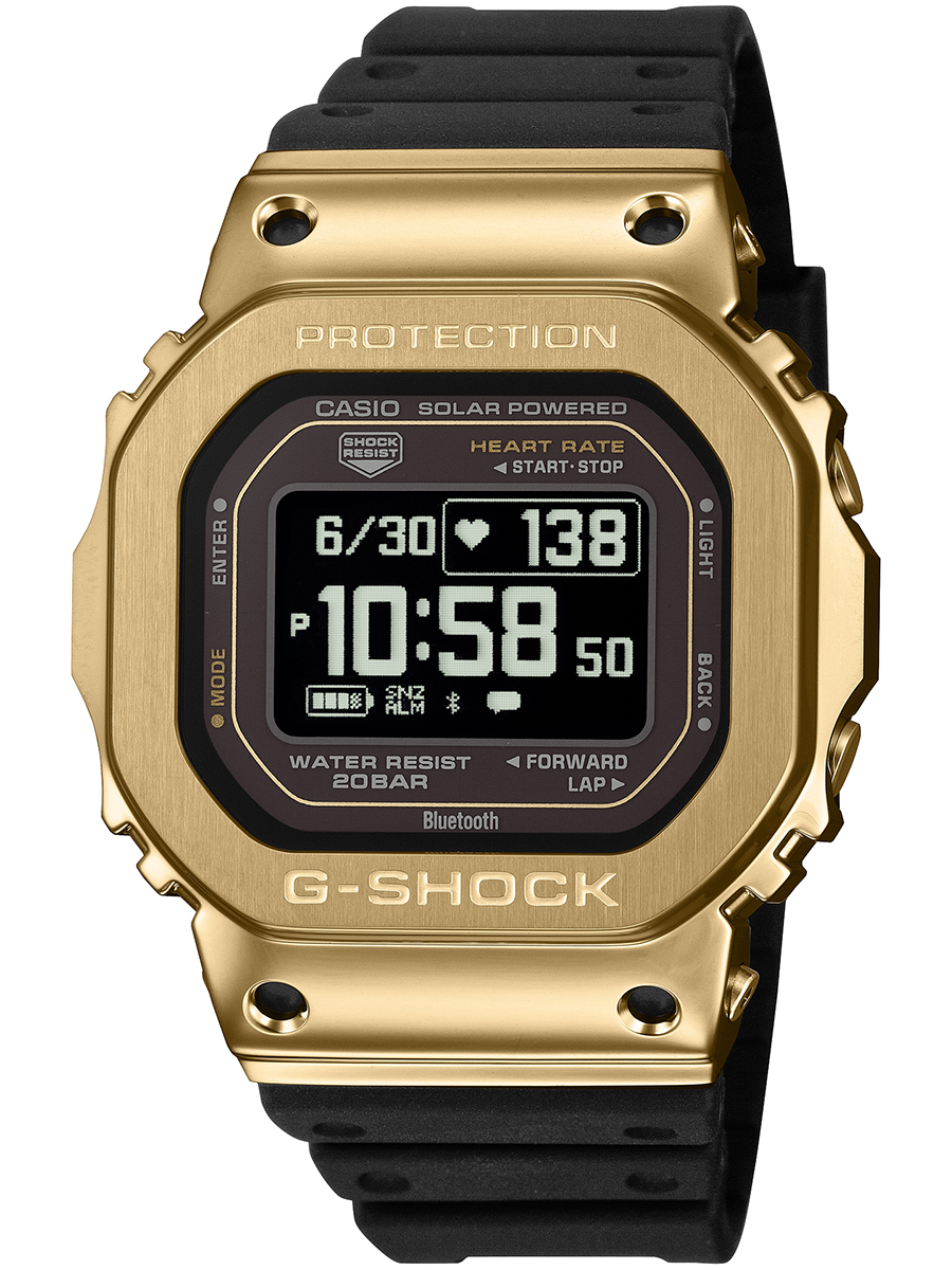 G-SHOCK メタルカバード G-SQUAD 心拍計測 血中酸素 GM-H5600-1JR