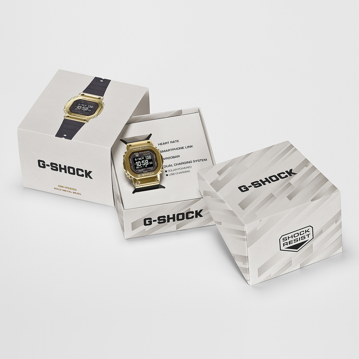 G-SHOCK GM-H5600-9JR メンズ ゴールド G-SQUAD カシオ Gショック CASIO G-SHOCK GM-H5600-9JR メンズ ジー