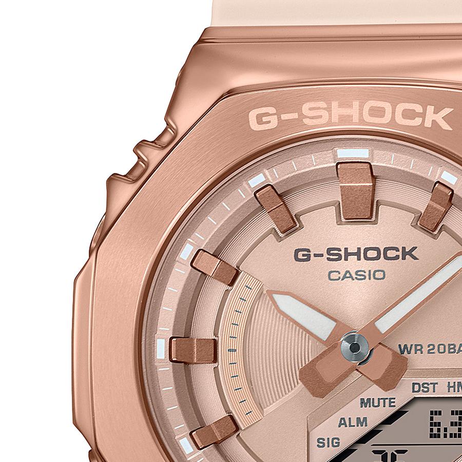 G-SHOCK ミッドサイズ メタルカバード GM-S2100PG-4AJF メンズ レディース 腕時計 電池式 アナデジ オクタゴン 国内正規品 カシオ｜theclockhouse｜04