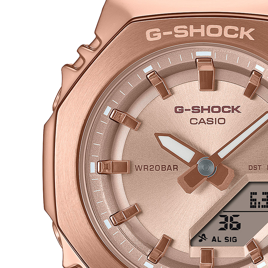 G-SHOCK ミッドサイズ メタルカバード GM-S2110PG-1A4JF メンズ