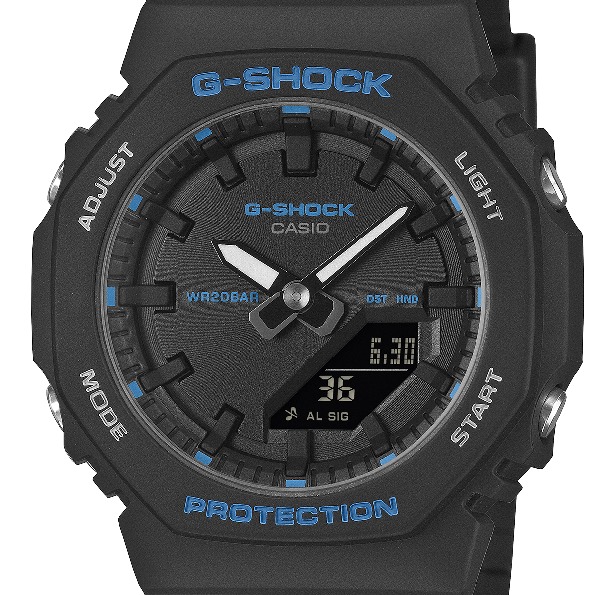 G-SHOCK プチサイズ ブルーアクセントシリーズ GMA-P2100BA-1AJF