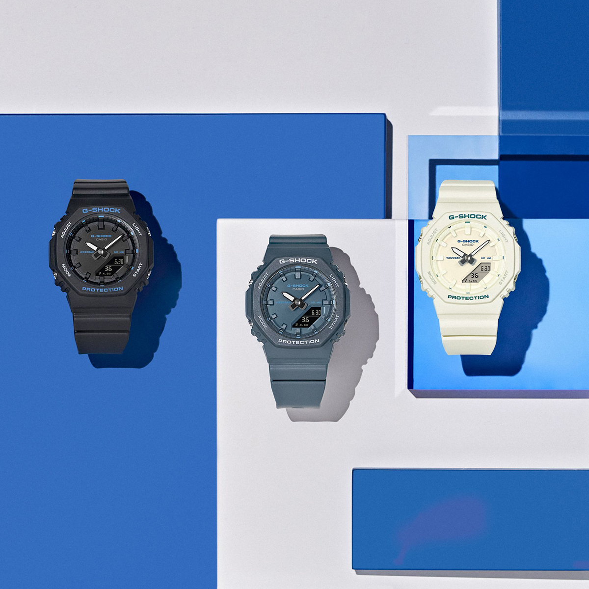 G-SHOCK プチサイズ ブルーアクセントシリーズ GMA-P2100BA-2AJF