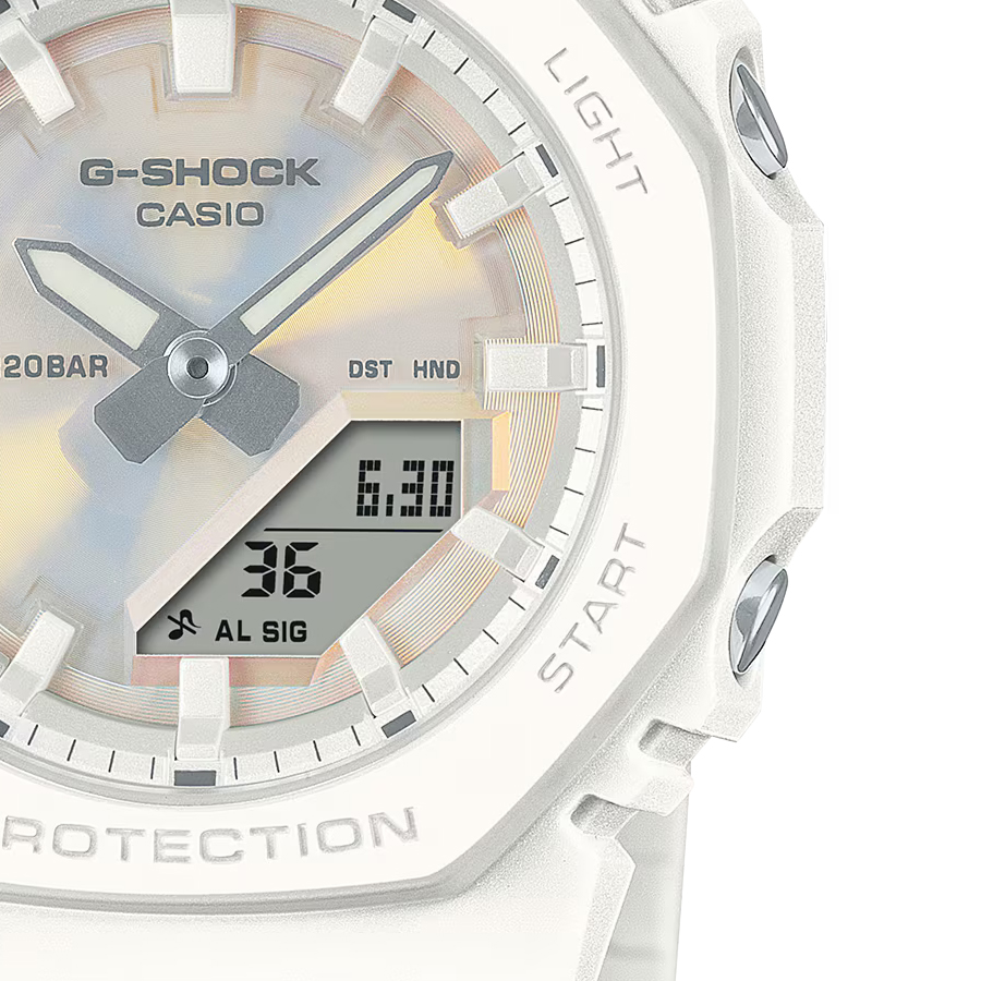 早い者勝ち！海外モデル！G-SHOCK☆腕時計 アナデジホワイト 20気圧防水 20気圧防水腕時計レディース g SHOCKのおすすめ人気商品一覧