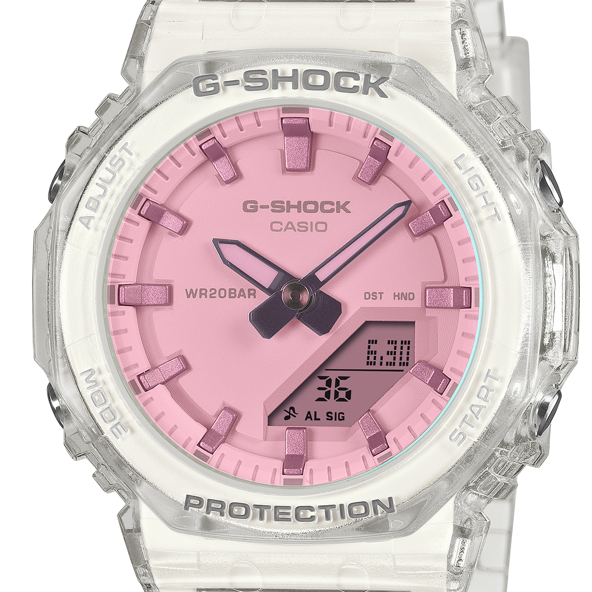 G-SHOCK プチサイズ サマーリフレクション ピンク GMA-P2100SR-7AJF