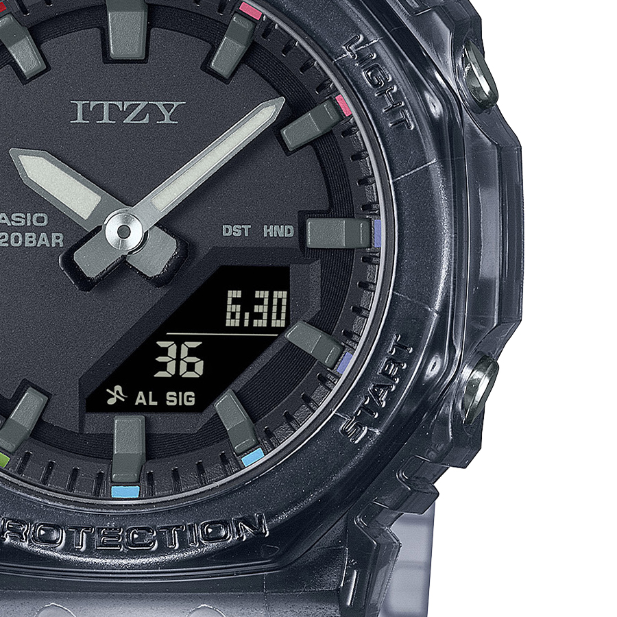 G-SHOCK コンパクトサイズ ITZY コラボレーションモデル GMA-P2100IT