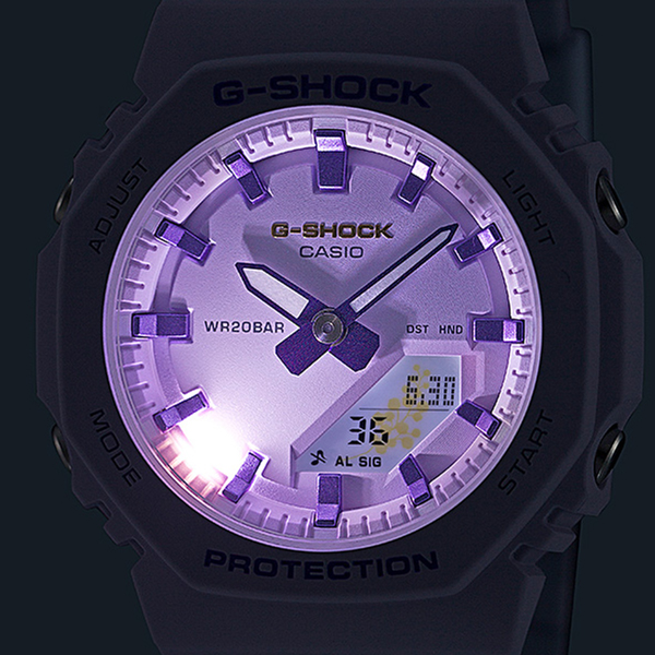 G-SHOCK プチサイズ 国際女性デー 記念モデル ミモザ GMA-P2125W-6AJR
